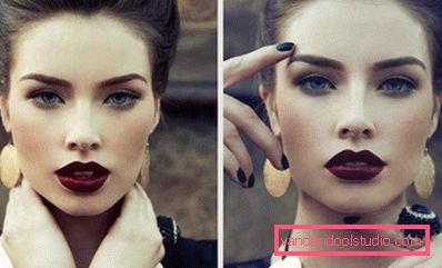 trucco per una faccia rettangolare trucco per una faccia rettangolare