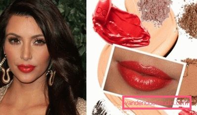 stella Kardashian con labbra rosse stella Kardashian con labbra rosse