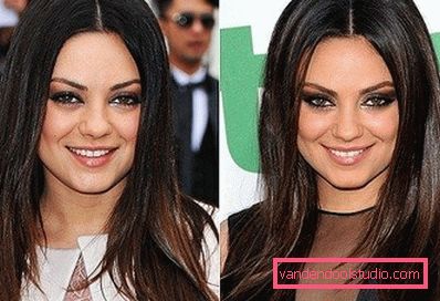 due immagini di Mila Kunis due immagini di Mila Kunis