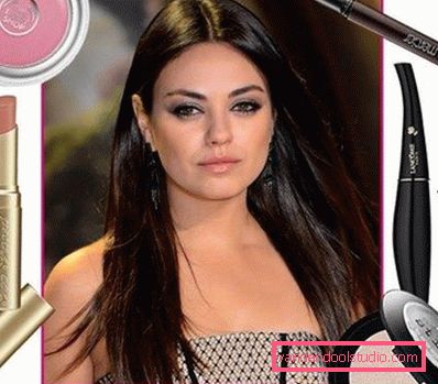 cosmetici per creare trucco Mila Kunis