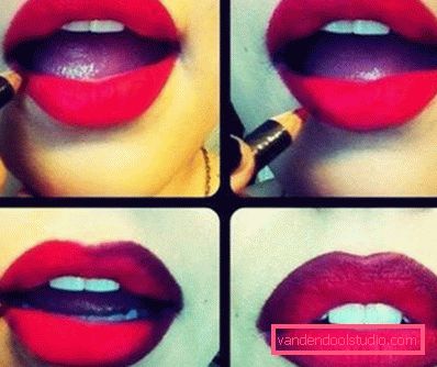 trucco rosso trucco rosso