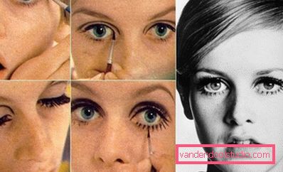 Twiggy dipinge gli occhi Twiggy dipinge gli occhi