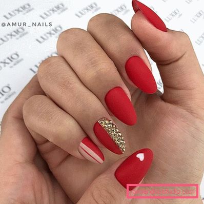 Tendenze del manicure per il 14 febbraio