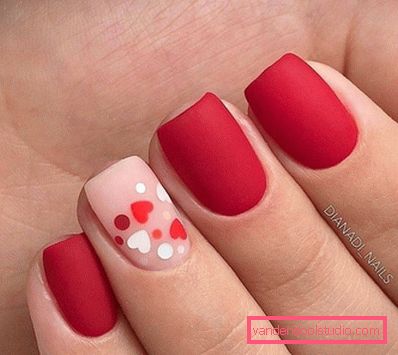 Tendenze del manicure per il 14 febbraio