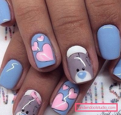 Tendenze del manicure per il 14 febbraio