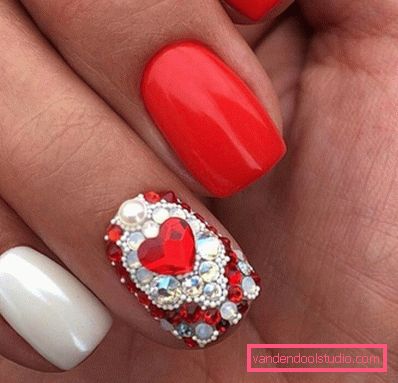 Tendenze del manicure per il 14 febbraio