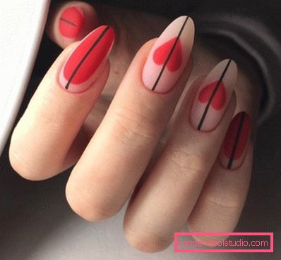 Tendenze del manicure per il 14 febbraio