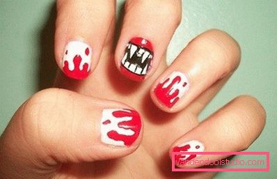 nail art per vampiri