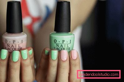 manicure in colori pastello manicure in colori pastello