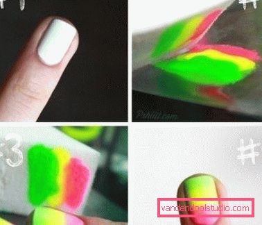 colori brillanti al neon in gradiente di design colori brillanti al neon in gradiente di design