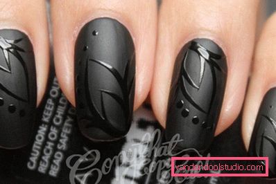 nail art nero nail art nero