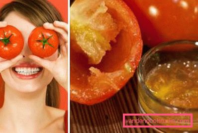 maschera con pomodori maschera con pomodori