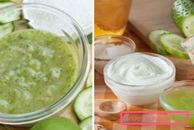 con crema di mele e panna acida con crema di mele e panna acida
