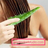 Maschere per capelli con aloe - ripristinare i capelli