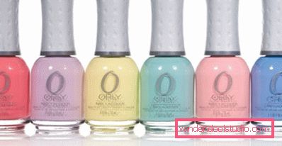 bottiglie del marchio Orly bottiglie del marchio Orly