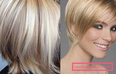 Evidenziando i capelli biondi - tendenze della moda e foto