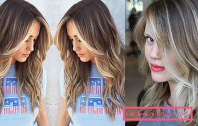 Evidenziando i capelli biondi - tendenze della moda e foto
