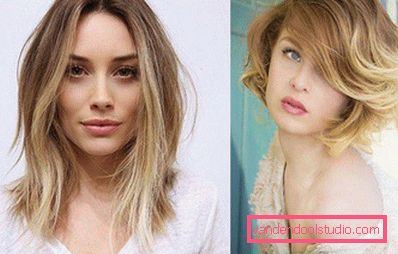 Evidenziando i capelli biondi - tendenze della moda e foto