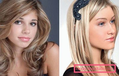 Evidenziando i capelli biondi - tendenze della moda e foto