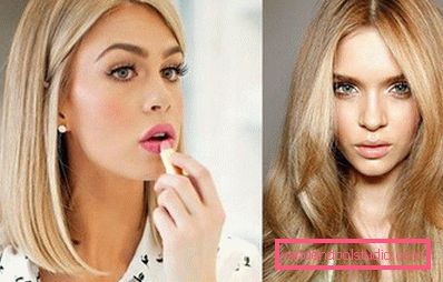 Evidenziando i capelli biondi - tendenze della moda e foto