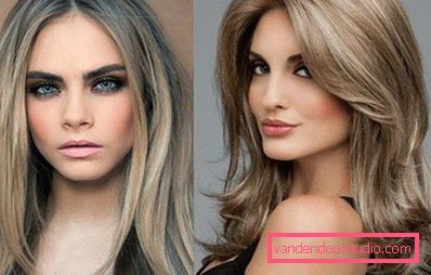 Evidenziando i capelli biondi - tendenze della moda e foto