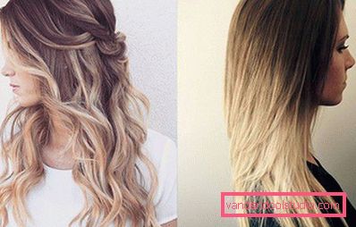 Evidenziando i capelli biondi - tendenze della moda e foto
