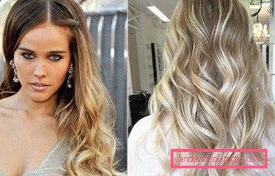 Evidenziando i capelli biondi - tendenze della moda e foto