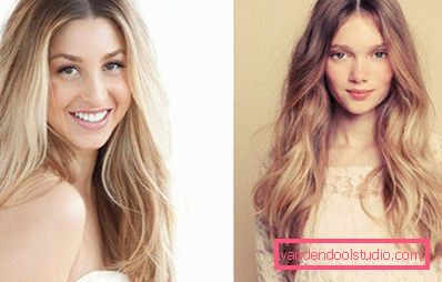 Evidenziando i capelli biondi - tendenze della moda e foto