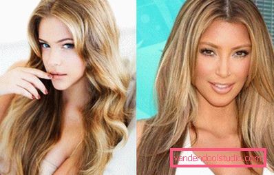 Evidenziando i capelli biondi - tendenze della moda e foto