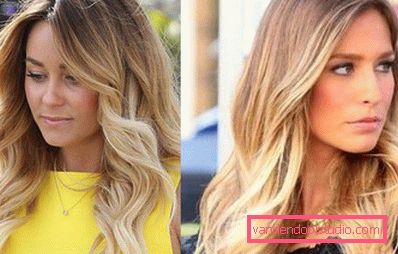 Evidenziando i capelli biondi - tendenze della moda e foto