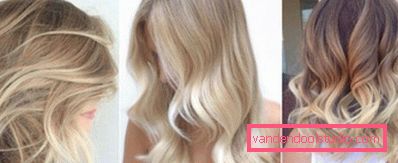 Evidenziando i capelli biondi - tendenze della moda e foto