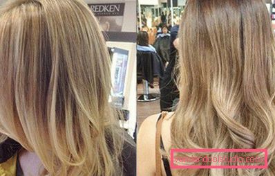 Evidenziando i capelli biondi - tendenze della moda e foto
