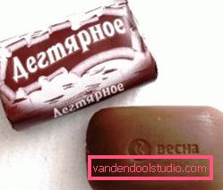 Tar sapone per capelli