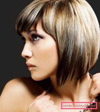 tagli di capelli modello per capelli medi Taglio di capelli modello femminile