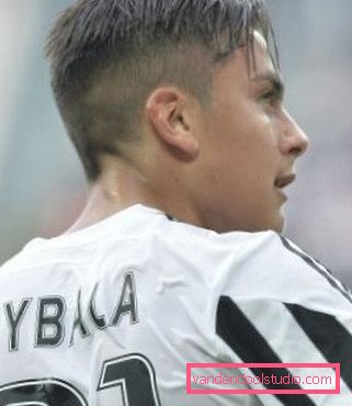 Acconciatura Dybaly Acconciatura da calcio alla moda, Paulo Dybaly