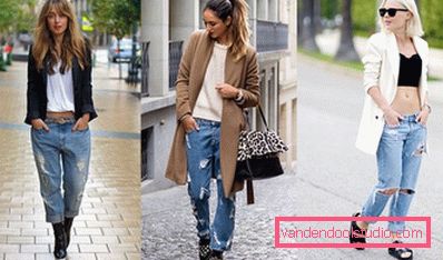 Boyfriends dei jeans delle donne alla moda 2019-2020 anni
