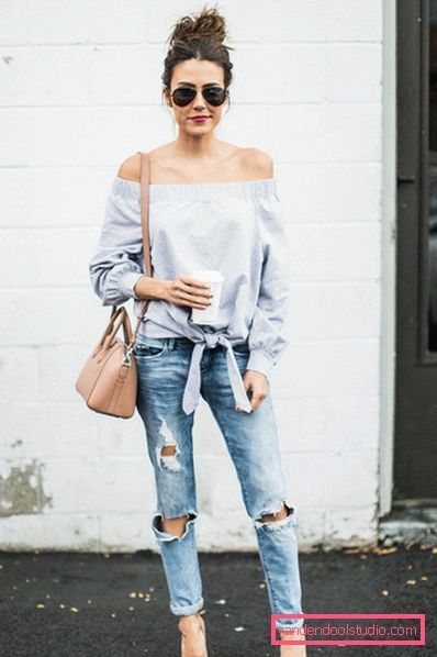Boyfriends dei jeans delle donne alla moda 2019-2020 anni