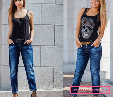 Boyfriends dei jeans delle donne alla moda 2019-2020 anni
