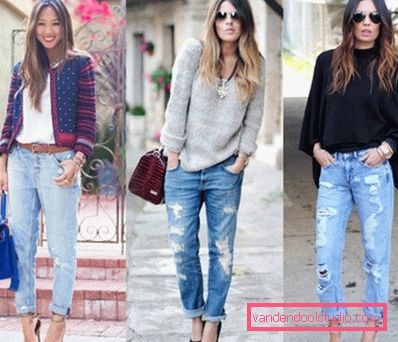 Boyfriends dei jeans delle donne alla moda 2019-2020 anni