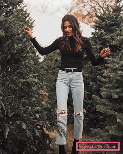 Boyfriends dei jeans delle donne alla moda 2019-2020 anni