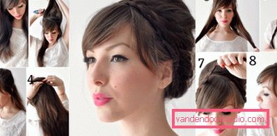 Acconciature alla moda e belle con frangia 2019
