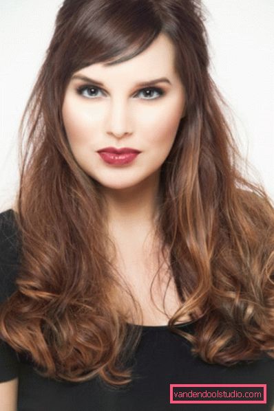 Acconciature alla moda e belle con frangia 2019