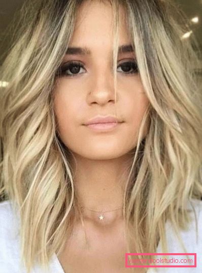 tagli di capelli per una faccia ovale 2018 - 2019 Tagli di capelli alla moda per un viso ovale 2019