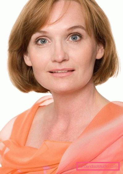Tagli di capelli tondi per le donne dopo 50 anni Tagli di capelli alla moda per le donne dopo 50 anni a diverse lunghezze di capelli