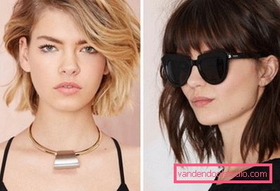 Eleganti tagli di capelli per i capelli corti 2019-2020 anni - foto