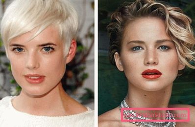 Eleganti tagli di capelli per i capelli corti 2019-2020 anni - foto