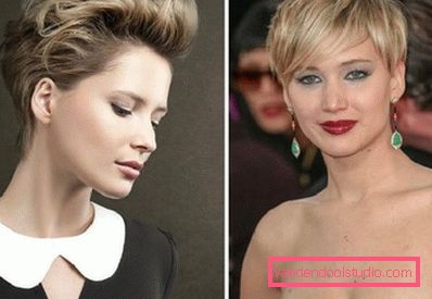 Eleganti tagli di capelli per i capelli corti 2019-2020 anni - foto