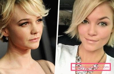 Eleganti tagli di capelli per i capelli corti 2019-2020 anni - foto