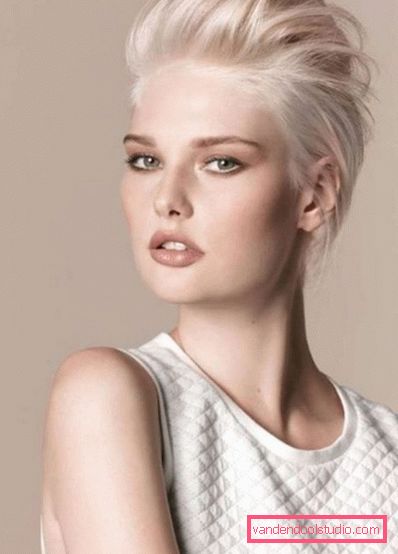 Delicati tagli di capelli pixie