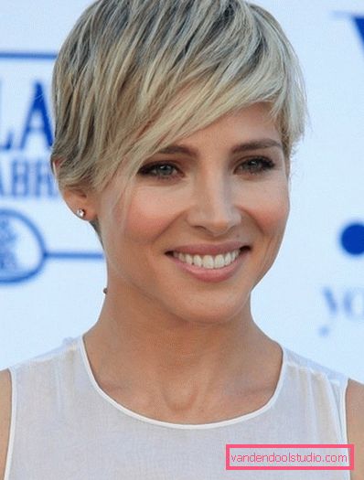 Delicati tagli di capelli pixie